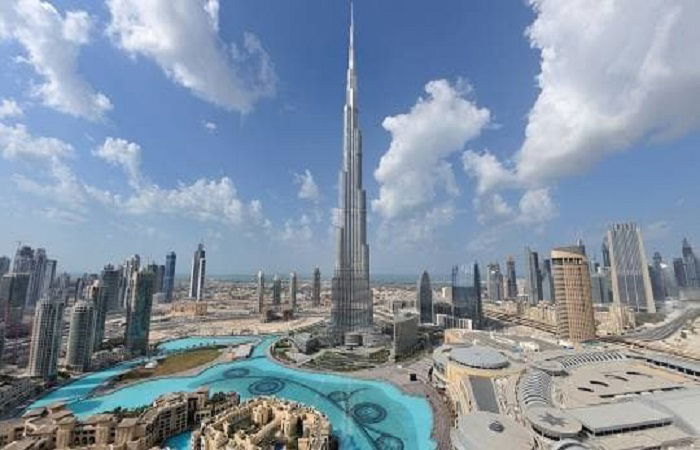 برج خليفة هو مكان سياحي